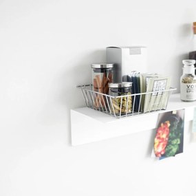 Mensola in metallo bianca 50 cm - YAMAZAKI