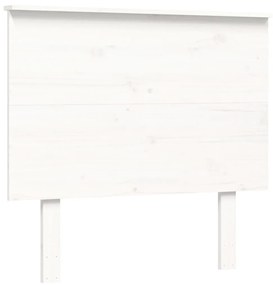 Letto per Anziani Bianco Testiera Small Single Legno Massello