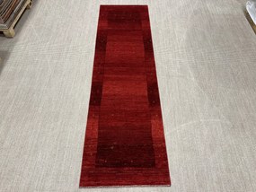 Loribaft Tappeto persiano 80x290 Rosso (Iran) Annodato A Mano