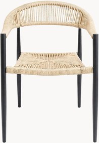 Sedia da giardino con braccioli Palma