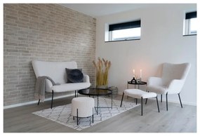 Poltrona in pelliccia sintetica bianca Glasgow - House Nordic