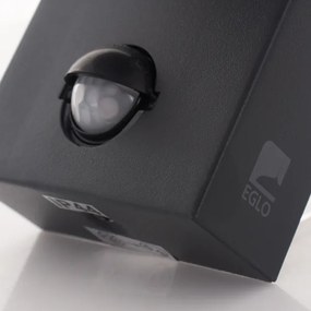 Eglo 97451 - Applique da esterno con sensore CALDIERO 1xE27/10W/230V IP44