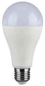 Lampadina LED E27 15W A65 Samsung Chip 6500K Luce Fredda