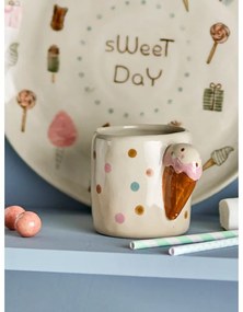 Tazza per bambini beige in ceramica 255 ml Creamy – Bloomingville Mini