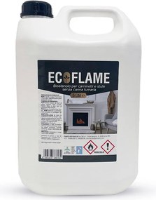 Bioetanolo 5 Litri Combustibile Ecologico per Camini Caminetti Biocamini...