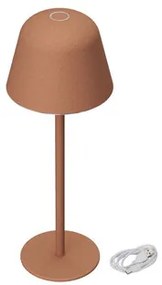 Lampada da Tavolo Ricaricabile 2.2W IP54 CCT Dimmerabile - Corten