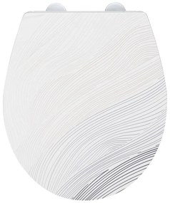 Sedile WC con chiusura Easy-Close (automatica) 38 x 44,5 cm Menin – Wenko