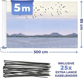 Parasole in plastica 500x85 cm North Sea Coast – Maximex