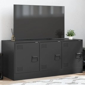 Mobile Tv Nero 99x39x44 Cm İn Acciaio /