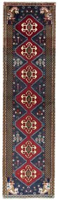 Shiraz Tappeto persiano 260 x 70 (Iran) Annodato A Mano