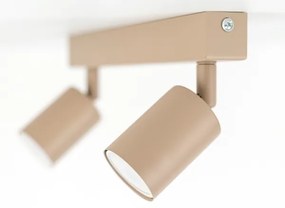 Faretto NEX 2xGU10/10W/230V beige