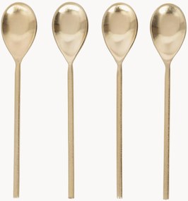Set di 4 cucchiaini da caffè in acciaio inossidabile Gourmet