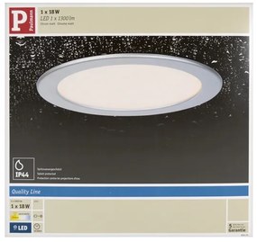 Paulmann 92075 - LED/18W IP44 Lampada da incasso per bagno QUALITY LINE 230V