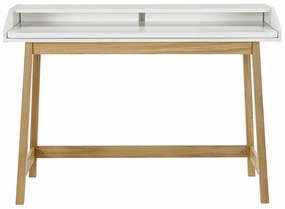 Scrivania con piano bianco St. St James - Woodman