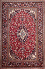 Kashan Tappeto persiano 200 x 310 Rosso (Iran) Annodato A Mano
