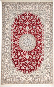 Nain Tappeto persiano 150x240 Rosso (Iran) Annodato A Mano