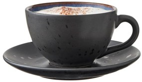 Tazzine in set nere/blu scuro in ceramica 4 pz 240 ml Gastro Black/Mix – Bitz