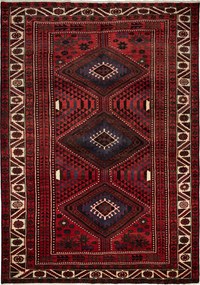 Lori Tappeto persiano 320x220 Rosso (Iran) Annodato A Mano