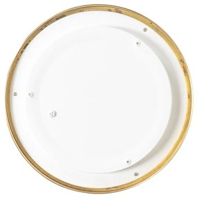 Plafoniera moderna oro 41 cm IP44 - Yuma