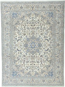 Nain Tappeto 400x300 Beige (Iran) Annodato A Mano