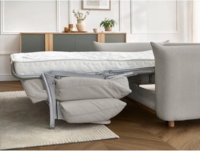 Divano in grigio chiaro allungabile 234 cm Ernest – Bobochic Paris