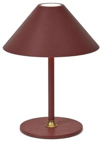 Halo Design - Hygge Portable Lampada da Tavolo Ø19 Maroon Halo Design