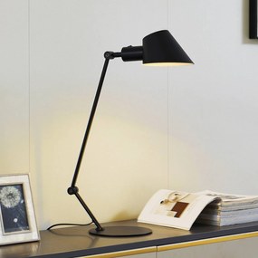 Lampada da tavolo Lindby Corali, nero, metallo, altezza 64cm