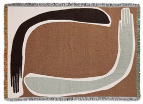 ferm LIVING - Pose Tapestry Blanket Coffee ferm LIVING