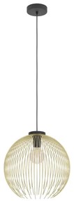 Eglo 901003 - Lampadario a sospensione con filo VENEZUELA 1xE27/40W/230V oro