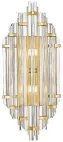 Zuma Line 003064-024601 - Lampada da parete ALEXANDRIA 2xG9/42W/230V dorata