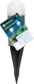 Aigostar - Lampada solare LED LED/0,006W/1,2V 20cm cromo 6500K IP44