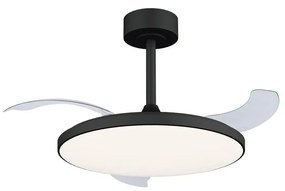 Ventilatore da soffitto SLIM nero MANTRA