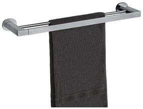 Porta asciugamani autoportante in acciaio inox argento lucido Maribor - Wenko