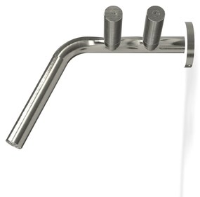 Treemme 22mm RWIT3051IS03 miscelatore lavabo a muro senza corpo incasso inox satinato