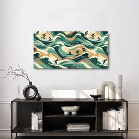 Quadro su tela – Sport sulle onde dell’oceano
