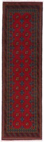 Afghan Tappeto 80x290 (Afghanistan) Annodato A Mano