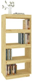 Libreria/Divisorio 60x35x135 cm in Legno Massello di Pino