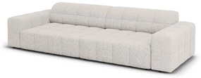 Divano grigio chiaro 244 cm Chicago - Cosmopolitan Design