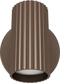 Eglo 902035 - Faretto da parete PORTILLO 1xGU10/5W/230V marrone
