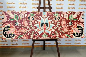 Stampa su tela – Ornamento popolare