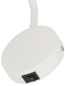 Lampada da parete TINA 1xGU10/15W/230V bianca