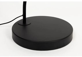 Lampada da terra nera con paralume in tessuto (altezza 220 cm) Martine - White Label