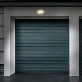 Solight WO744-G- Applique a LED da esterno LED/13W/230V 4000K IP54 grigio ovale