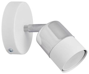 LED Luce Spot da parete a LED TUBSSON 1xGU10/4,8W/230V bianco/cromo lucido