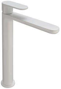 Rubinetto per lavabo Plano bianco opaco HUBER H 24.6 cm