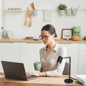 Rabalux 73029 - Lampada da tavolo KARTER 1xGU10/5W/230V nero