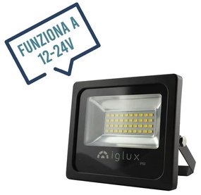 Faro LED 20W IP66 12-24V Colore Bianco Naturale 4.000K