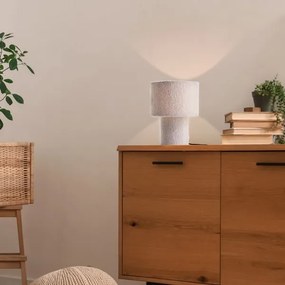 Brilliant - Lampada da tavolo TEDDY 1xE27/20W/230V grigia