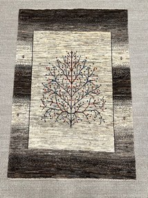 Loribaft Tappeto persiano 90 x 120 Beige (Iran) Annodato A Mano