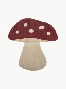 Tappeto per bambini in lana Mushroom